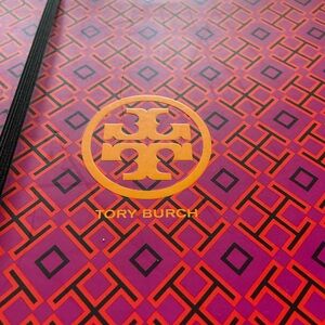 Amazing Tory Burch Vienna 70 mm Navy Multi Eel Leather Bootie. Size 9.